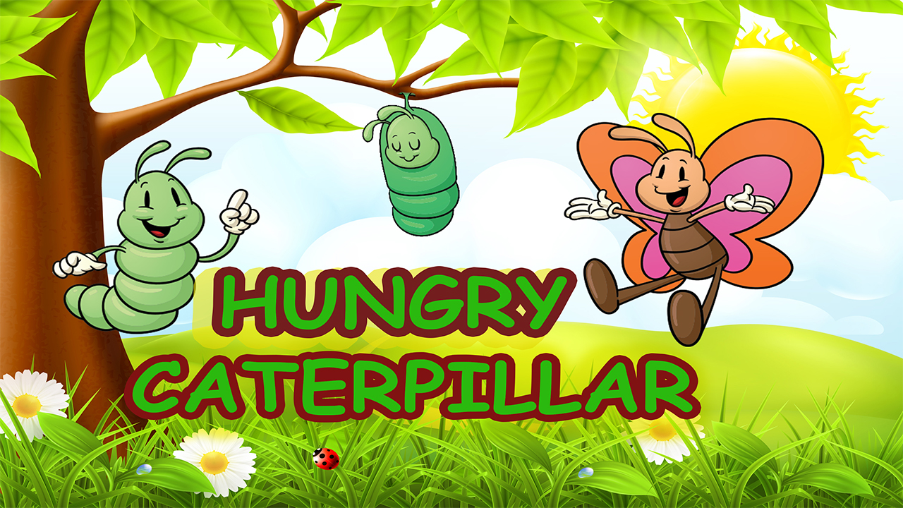 Hungry Caterpillar with Lyrics - Spring Songs for Children | The Learning  Station