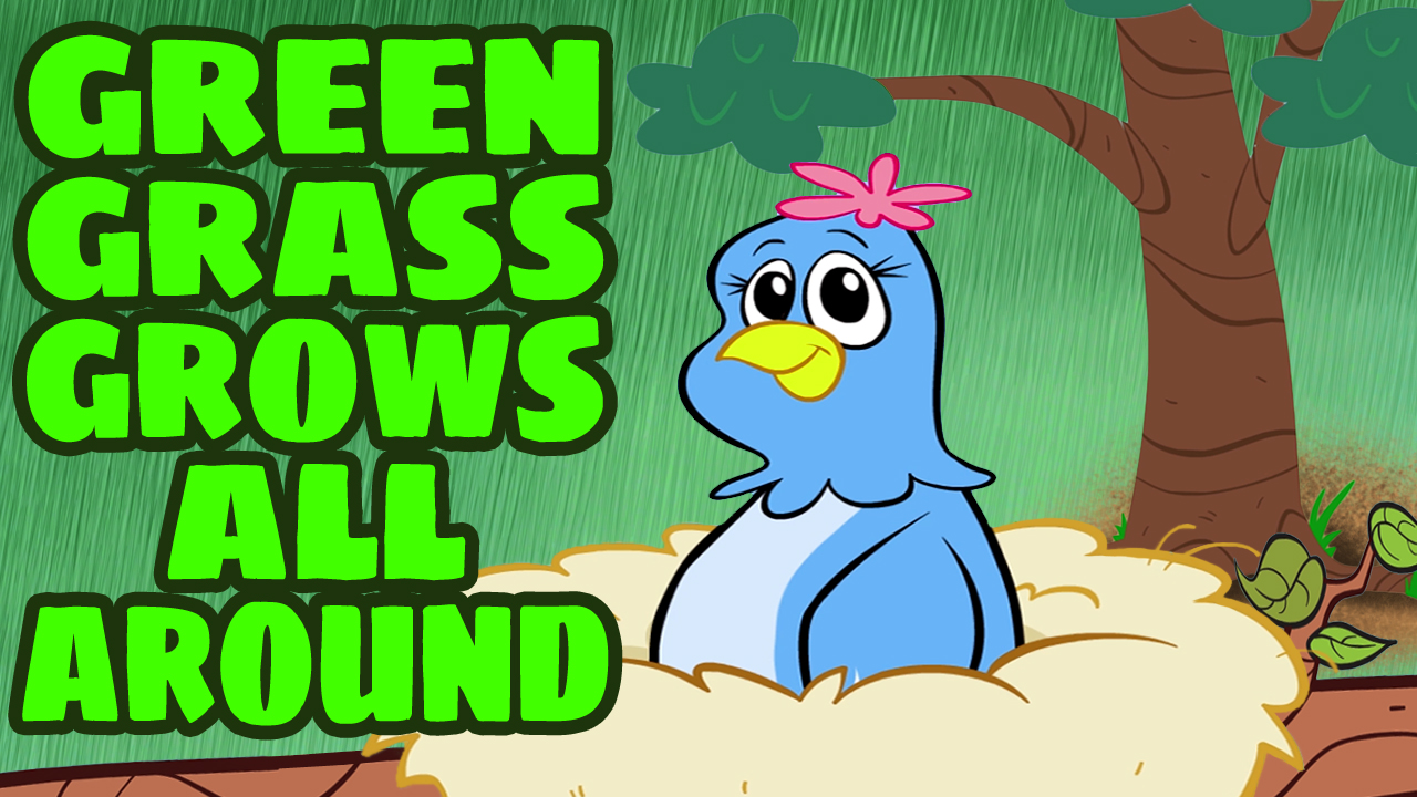 Green Grass Grows All Around - Sing Along Sequencing Song with Lyrics | The  Learning Station