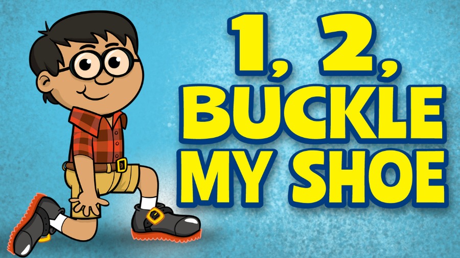 One, Two, Buckle My Shoe with Lyrics | The Learning Station