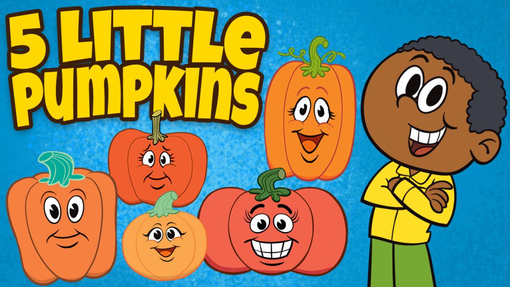Halloween Songs for Children - Five Little Pumpkins | The Learning Station
