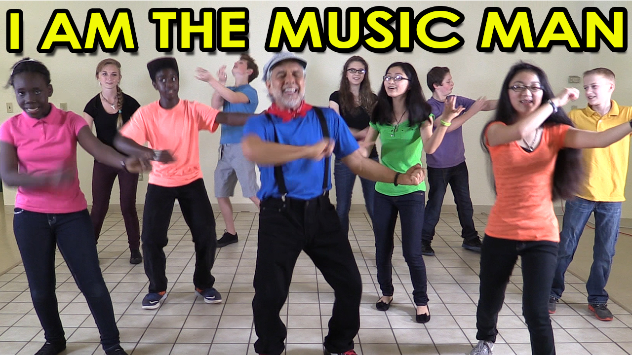 I am the Music Man with Lyrics | The Learning Station
