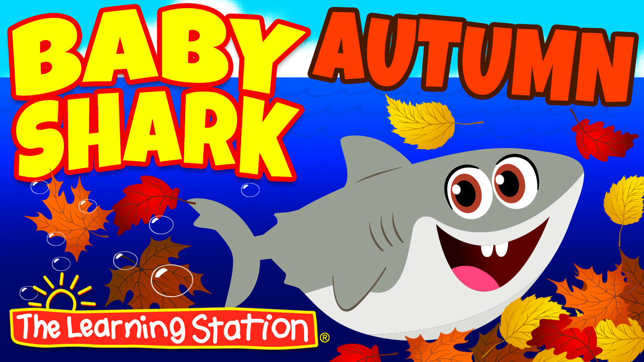 Baby Shark Autumn Song | The Learning Station